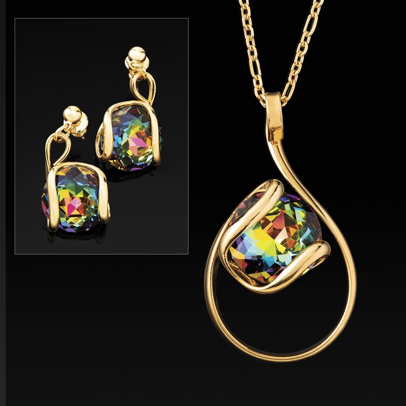 Arcobaleno Italia Necklace & Earrings